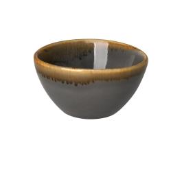 Plats à trempette - 5 CL - 12 pièces - Gris - Ø 7 x H 3,8 CM - Porcelaine - Olympia - HC378
