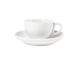 Tasse expresso - 8,5 CL - 12 pièces - H 4,4 x 9,2 x 6,8 CM - Porcelaine - Olympia - CB464