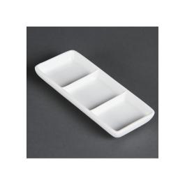 Plats distributeurs - 12 pièces - H 6 x 15 x 6 CM - Porcelaine - Olympia - C336