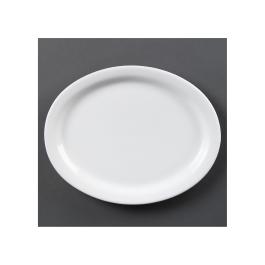 Plat de service - 6 pièces - H 1,9 x 25 x 19,8 CM - Porcelaine - Olympia - CB477