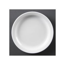 Assiette - 12 pièces - Ø 15 x H 1,9 CM - Porcelaine - Olympia - CB486