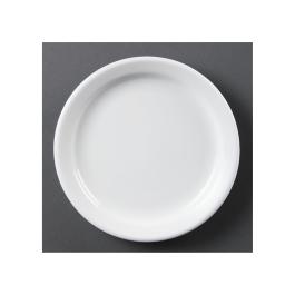 Assiette - 12 pièces - Ø 18 x H 2 CM - Porcelaine - Olympia - CB487