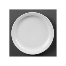 Assiette - 12 pièces - Ø 25 CM - Porcelaine - Olympia - CB490