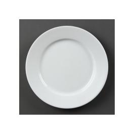 Assiette - 12 pièces - Ø 20 x H 2,1 CM - Porcelaine - Olympia - CB479