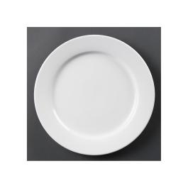 Assiette - 6 pièces - Ø 28 x H 2,6 CM - Porcelaine - Olympia - CB482