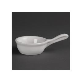 Mini moule - 3.5 CL - 12 pièces - Blanc - H 3.5 x 11.5 x 6.8 CM - Olympia - CE544