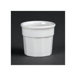 Saucière - 3,8 CL - 12 pièces - Ø 5 x H 4,5 CM - Porcelaine - Olympia - CD728