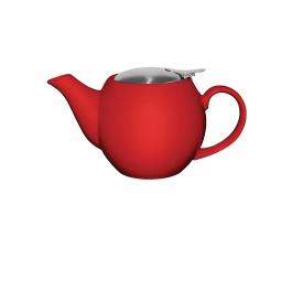 Theepot - 51 CL - Rood - Ø 11 x H 10.4 x 19.4 CM - Steengoed - Olympia - GM594