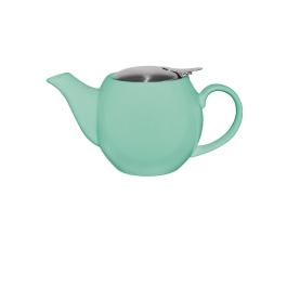 Theepot - 51 CL - Aqua - Ø 11 x H 10.4 x 19.4 CM - Steengoed - Olympia - GM595