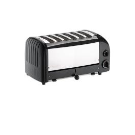 Grille-pain - 6 emplacements - Noir - H 22 x 46 x 21 CM - 230 V - Dualit - E267