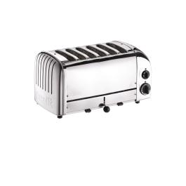Grille-pain - 6 fentes - inox - H 22 x 46 x 21 CM - 230 V - Dualit - E972