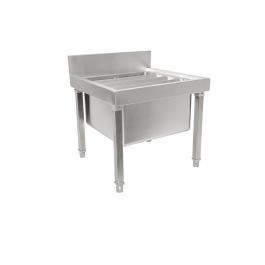 Spoelbak mop - H 55 x 50 x 50 CM - RVS - Vogue - GL281