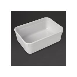 Roomijsbakken - 2 Liter - 15 stuks - Wit - H 22.1 x 15.8 x 7.5 CM - Polypropyleen - CS828