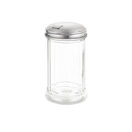 Sucrier - 0,34 Litre - Ø 7 x H 14 CM - Verre/Inox - Olympia - C234