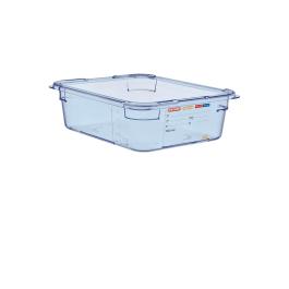 Boîte alimentaire - 1/2 GN - Bleu - H 10 x 32,5 x 26,5 CM - ABS - Araven - GP584