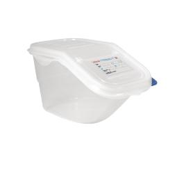 Bac à ingrédients - 1/3 GN - 7 Litre - H 20 x 20 x 39,5 CM - Polypropylène - Araven - CG043