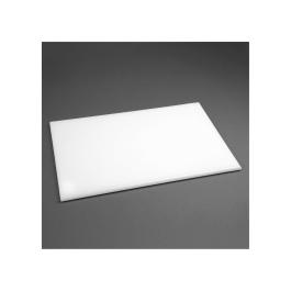 Planche à découper - Antibactérien - Blanc - H 1,2 x 45,5 x 30,5 x 30,5 CM - Polyéthylène haute densité - Hygiplas - F157