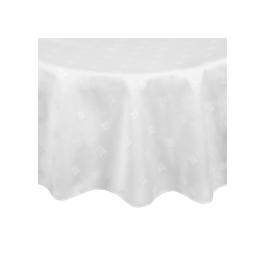 Tafelkleed - Wit - Ø 173 CM - Katoen - Mitre Luxury - HB558