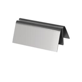 Menukaarthouder - H 3 x 8 x 5 CM - RVS - Olympia - DM221