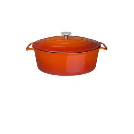 Cocotte - Orange - H 12,5 x 23 x 30,5 CM - Fonte - Vogue - GH312