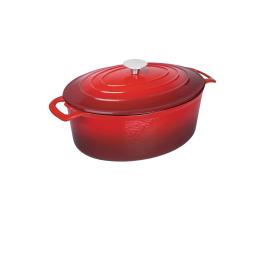 Cocotte - Rouge - H 12,5 x 23 x 30,5 CM - Fonte - Vogue - GH314