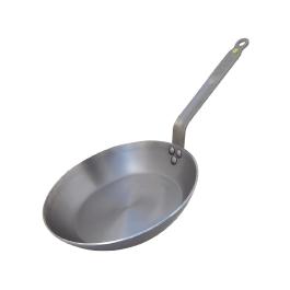 Poêle - 1,6 Litre - Bleu - Ø 26 x H 4,5 x 4,5 CM - Acier bleu - De Buyer - DN898