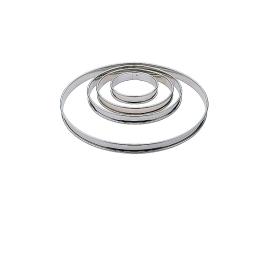 Taartring - Ø 16 x H 1.8 CM - RVS - E645