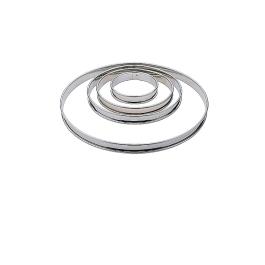 Taartring - Ø 24 x H 1.8 CM - RVS - E647