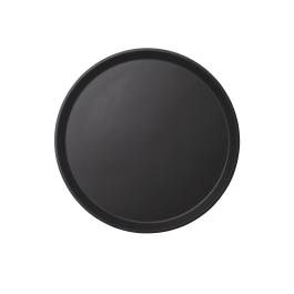 Dienblad - Zwart - Ø 35.5 x H 2.2 x 35.6 CM - Glasvezel/Rubber - Cambro - DM781