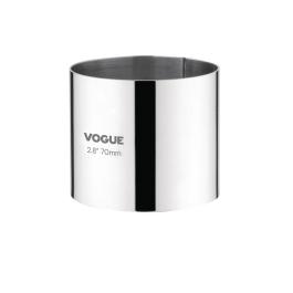 Mousse-ring - Ø 7 x H 6 x 7 CM - RVS - Vogue - CC056