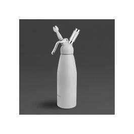 Slagroomapparaat - 1 Liter - Zwart - H 33.5 x 11 x 9.4 CM - Vogue - GG485