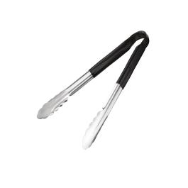 Tang - Zwart - 30 CM - RVS - Hygiplas - CB153