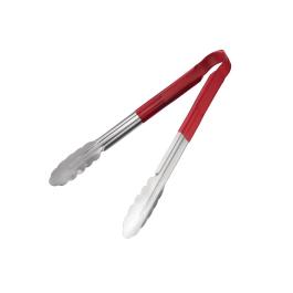Tang - Rood - 30 CM - RVS - Hygiplas - CB154