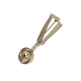 Cuillère à portion - Taille 8 - Gris - Ø 7,1 CM - Inox - Bonzer - GD583