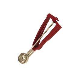 Cuillère à portion - Taille 40 - Bordeaux - Ø 4 CM - Inox - Bonzer - GD589