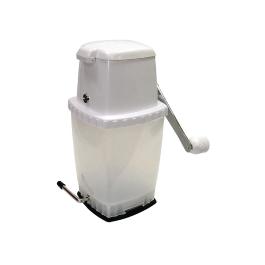 Ijsvergruizer - Wit - H 25 x 14 x 10.8 CM - Kunststof/RVS - CK717