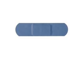 Pleisters - 100 stuks - Blauw - H 5 x 7 x 3 x 2.5 CM - CB442