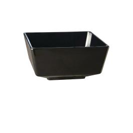 Bol - 1,5 Litre - Noir - H 9,5 x 19 x 19 CM - Mélamine - APS - GF097