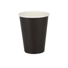 Wegwerp koffiebekers - 34 CL - 1000 stuks - Zwart - Ø 8.95 x H 11 CM - Karton - Fiesta - GF042