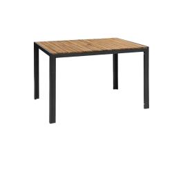 Tafel - H 74 x 120 x 80 CM - Acaciahout/Staal - Bolero - DS153