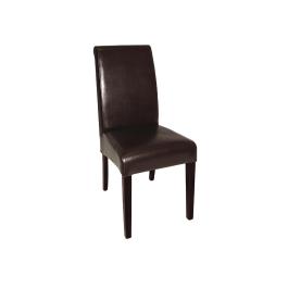 Chaise de restauration - 2 pièces - H 101.5 x 41 x 51 CM - Simili cuir/Bouleau - Bolero - GF956