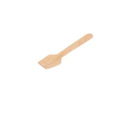 Wegwerp ijslepels - 100 stuks - 9.6 CM - Berkenhout - Fiesta Green - DK399