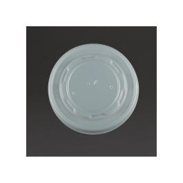 Deksel wegwerp bakje - 500 stuks - Ø 11.5 x H 1 CM - Cpla - Vegware - GF048