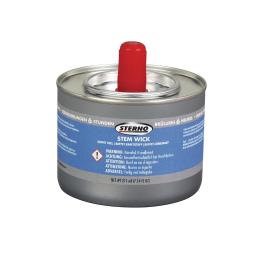 Pâte combustible - 6 heures - 12 pièces - Ø 8,5 x H 6,7 CM - Métal - Sterno - GF438