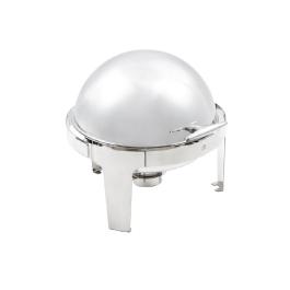 Chafing dish - Rolltop - 6 Liter - Zilver - H 45 x 52 x 48 CM -  RVS - Olympia - U009