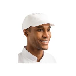 Casquette Bakers - Unisexe - Taille unique - Blanc - Polyester/Coton - Vêtements de chefs blancs - A212