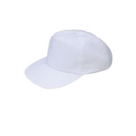 Casquette de baseball - Unisexe - Taille unique - Blanc - Polyester/Coton - Vêtement des chefs blancs - A220