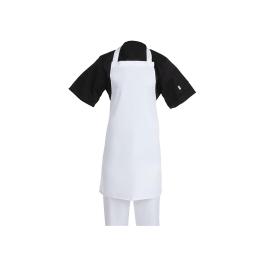 Tablier Halter - Unisexe - Blanc - 71,1 x 96,5 CM - Polyester/Coton - Vêtements de Chefs Blancs - A521