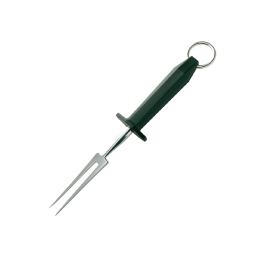 Vleesvork - Zwart - H 0.6 x 2.9 x 29 CM - RVS - Hygiplas - C423