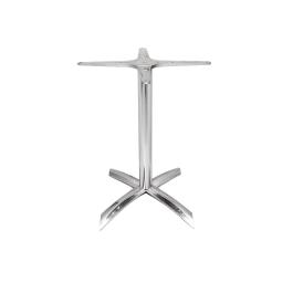 Pied de table - Pliable - H 68 x 61.8 x 61.8 CM - Aluminium - Bolero - GF962